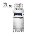 Commercial Computer Control Timer Temperature Setting Fried Furnace Electric Deep Fryer