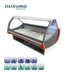 Commercial deli seafood service meat display refrigerator