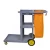 Import Commercial Multifunction Hotel Housekeeping Plastic Street Cleaning Cart Cleaning Service Trolley from China