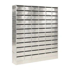 Commercial Public Waterproof Wall Mounted Post Box Stainless Steel Mailboxes For Sale