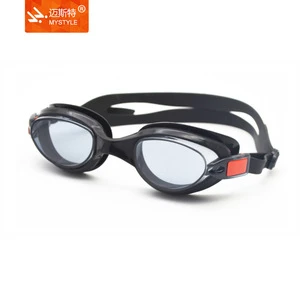 Competition prescription optical swim goggles for adults