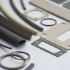 Conductive Nickel-Copper filled extruded Silicone Gasket for EMI shielding