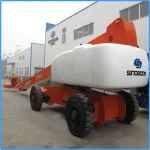 Construction building equipment self-propelled telescopic construction lifter