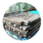 Construction or toy industry hot melted ingots recycled eps material