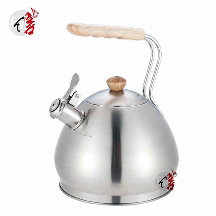 Copper color whistling stove top kettle Realwin kettle whistling