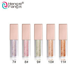 Cosmetics make your own brand Liquid Glitter Metallic Shining  Best Eye Shadow On Line Shopping