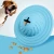 Import Cream taste natural latex rubber dog toy flying disc shape leek food dog playing eating toy from China
