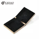 created new model unique magnetic thin jewelry box ring packaging box