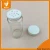 Import Custom 4 oz 120ml square or round glass spice jar with inner plastic shaker lids from China