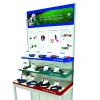 Custom glass store phone counter mobile phone design shopp accessories mobile display showcase