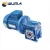 Import Custom High Quality double worm gear speed reducer with electric motor from China