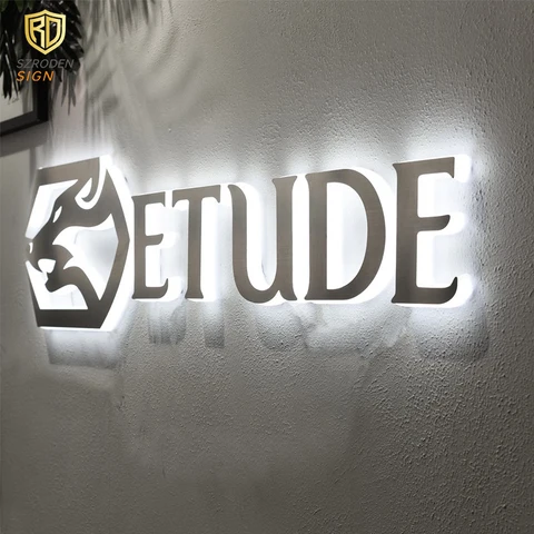 Buy Custom Led Sign Business Logo Sign Outdoor Backlit Letters 3d Sign ...