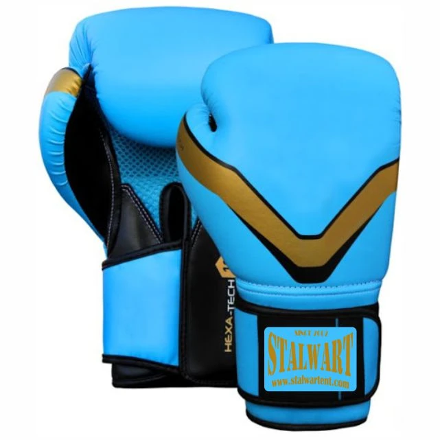 Custom Logo Leather PU sparring training MMA Boxing Gloves for Men