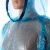 Custom Logo print PE Disposable Rain Gear Raincoat Rain Ponchos for men and women