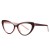 Import Custom logo TR90 cat eye large frame anti blue light PC clear lens frames optical eyeglasses from China