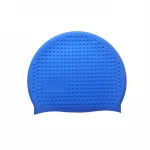Custom Logo Waterproof Silicone Swimming Cap Swim Hat Swim Caps for Adult