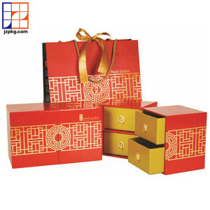 Buy Custom Luxury Gift Box Rigid Paper Food Packaging Mooncake Box from ...