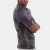 Custom Men Gym Snake Texture Breathable Compression Shirt Sport Running Tshirt
