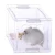 Import Custom Mouse /Rabbit House Transparent Acrylic Small Animal Hamster Cage from China