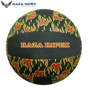 custom printed hand stitched volleyball pakistan