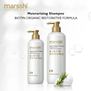 Custom Wholesale morocco sulfate free collagen protein biotin hair shampoo argan oil