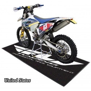 Customised Motorcycle Pit Mat