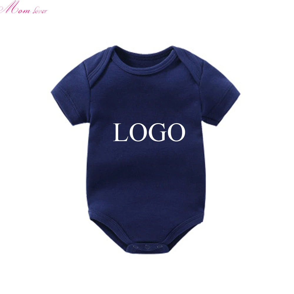 Customize baby clothes 100% cotton baby grows import newborn clothes china baby romper suit infant romper girl blank