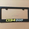 customize North America USA size plastic ABS license plate frame