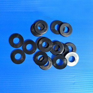 Customize  Spring Washer Flat Round Steel Gasket /Black Plastic Rubber Washers