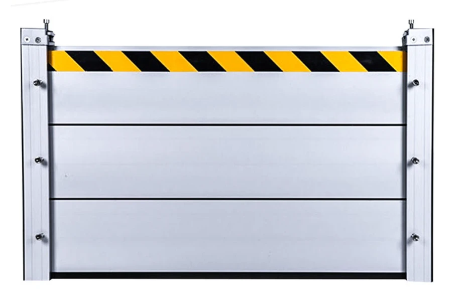 Customized Aluminum material flood gate door water barrier for road safety