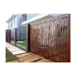 Customized Laser Cut Metal Privacy Screen Panels Dividers Living Divider Room Room Dining Room Partitions