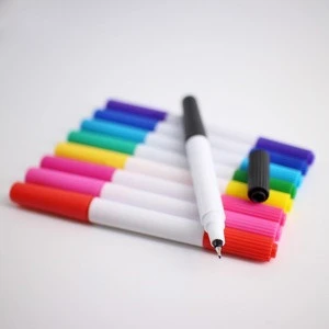 Customized logo best quality different colour dual tip double head whiteboard marker pen