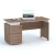 Import Customized Modern Compact Simple Design MFC Wooden Desktop Office Steel Legs Writing Computer Desk Single 1 Seat Workstation from China