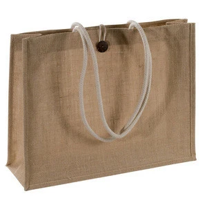 Customized Promotional natural jute canvas Non Woven Bag/Non woven Shopping Tote Bag BAG084