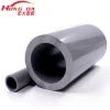 Customized PVC ABS PP PE PVDF plastic extrusion round pipe of various sizes and colors
