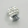 Customized round home decoration kitchen cabinet zinc alloy crystal drawer pull handles