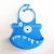 Import Cute Animal Shape 100% Food Grade Waterproof Baby Bibs Soft Silicone Baby Bib For Wholesale from China