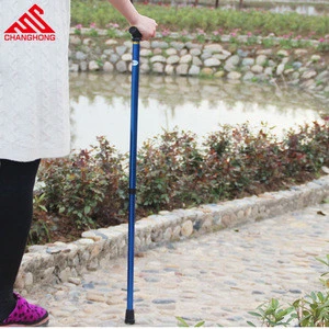 daily supplies Two sections adjustable aluminum telescopic walking stick
