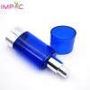 Dark Blue Oval Cosmetic Packaging 50ml Plastic Airless Spray Pump Bottle