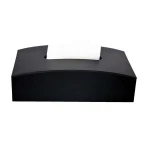 Deluxe arch Acrylic Tissue Box for Home Restaurant Hotel Paper Box