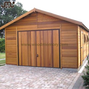 Deluxe double doors atex wooden car garage