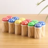 Dental Care Bamboo Toothpick Tooth pick containers Restaurant Hotel Sterile Food sticks Manufacturer Toothpicks jars