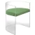 Import design furniture round chair clear Acrylic Chair acrylic dining chair from China