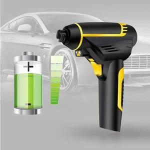 Digital Wireless Smart Rechargeable Car Air Pump Portable Handheld Car Tyre Inflator Pump Electric Inflating Pump Air Compress