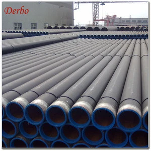 DIN30670 3PE coating pipe for water transportation Project 3PE API 5L X42 Welded Steel Pipe
