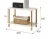 Import DiYue Furniture DIY201232 Solid Bamboo MDF Simple  Living Room Storage Table Nordic Style Kitchen Oven Shelf Nordic Style Desk from China
