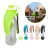 Import Dogs Cats Water Bottle Container With Silicone Leaf  Portable Pets Walking Water Bottle from China