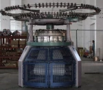 Double Jersey Transfer Jacquard Circular Knitting Machine For Shoe Upper