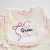 Import Double ply cotton lace baby bibs with snaps from China