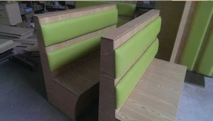 double restaurant booth/booth seating/restaurant furniture
